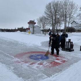 Curling at Gull Harbour